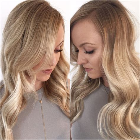 balayage hair extensions tape in