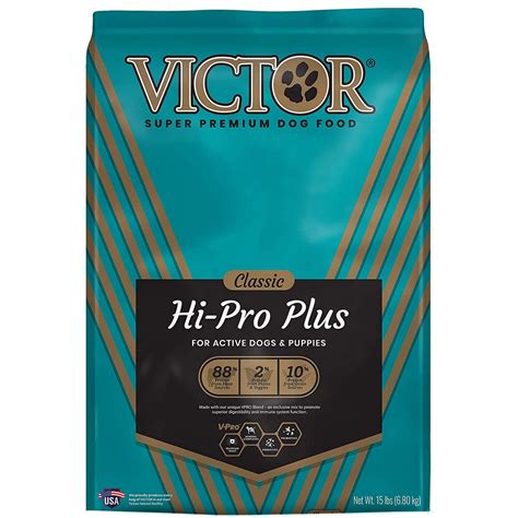 Victor Classic Hi-Pro Plus Dry Dog Food - Multi-Protein - 15lb Bag ...