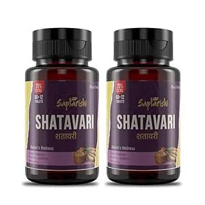 Saptarishi Shatavari Tablets | Pure Asparagus Racemosus Root Extract ...
