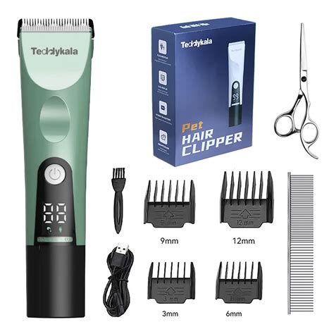 Teddykala-Dog-Clipper-With-2200mAh-LCD-Professional-Pet-Hair-Clipper ...