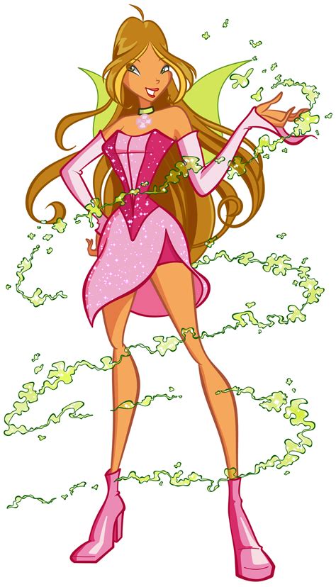 Winx club Flora 1 season charmix base HD by MaxiinR on DeviantArt