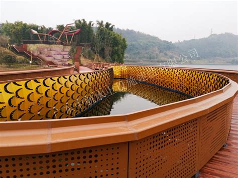 龙的传奇-重庆铜梁水上浮桥 - 广东中航水上设施建造有限公司