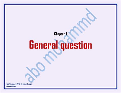 08 - Multiple choice questions - Shaffeenasr1985@gmail Chapter 1 ...