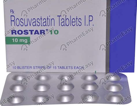 Rostar 10 MG Tablet (15): Uses, Side Effects, Price & Dosage | PharmEasy