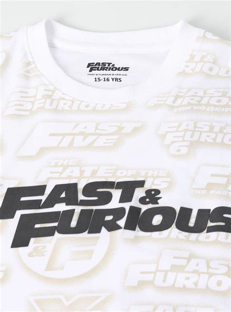 Buy Boys Fast & Furious Print Oversized T-shirt Online at just Rs. 549. ...
