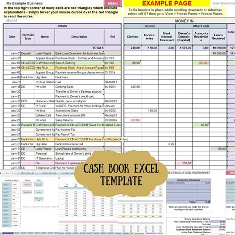 Bookkeeping Excel Template