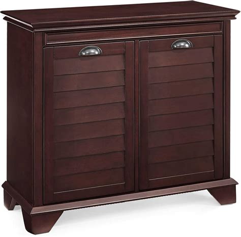 wooden laundry hamper