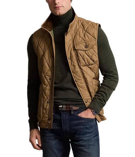Polo Ralph Lauren The Beaton Quilted Utility Vest | Dillard's en 2024