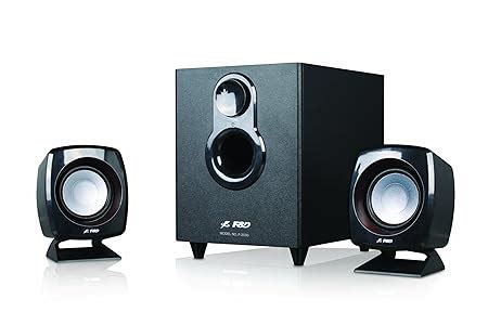 F&D 11 Watts F-203G 2.1 Wired Channel Multimedia Speakers System (Black ...