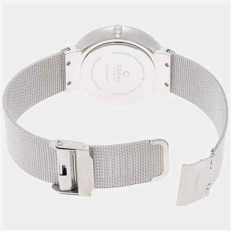 Obaku Klar Cyan Men Blue Stainless Steel Watch V153GDCLMC – Just In Time