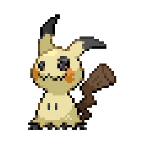 mimikyu | Pixel art pokemon, Pixel art characters, Pokemon sprites