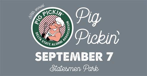 38th Annual Pig Pickin, 1003 W Sunflower Rd, Cleveland, MS, United ...