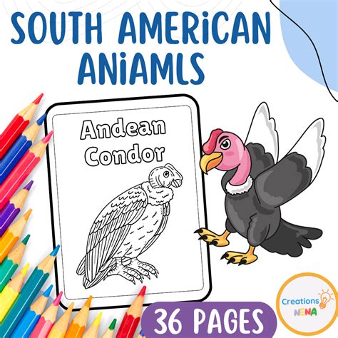 South American Animals Coloring Pages [2025]