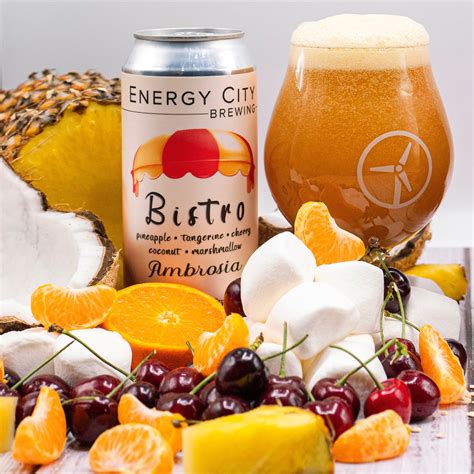 Bistro Ambrosia, 4-pk 16 oz cans | Energy City Brewing