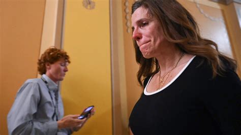 Rep. Nancy Mace leaves meeting with Jeffrey Epstein victims in tears