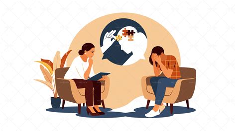 Psychology Counseling Illustration - Graphics | Motion Array