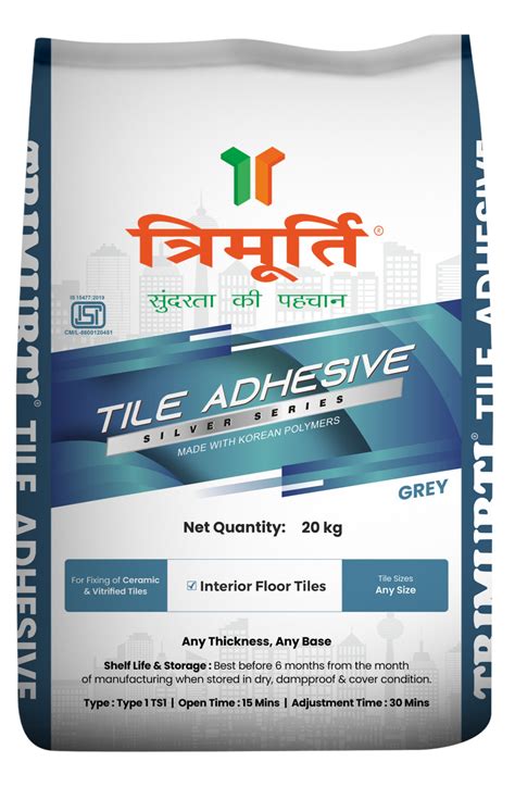 Best Silver Tile Adhesive Suppliers & Manufacturers in India -Trimurti ...