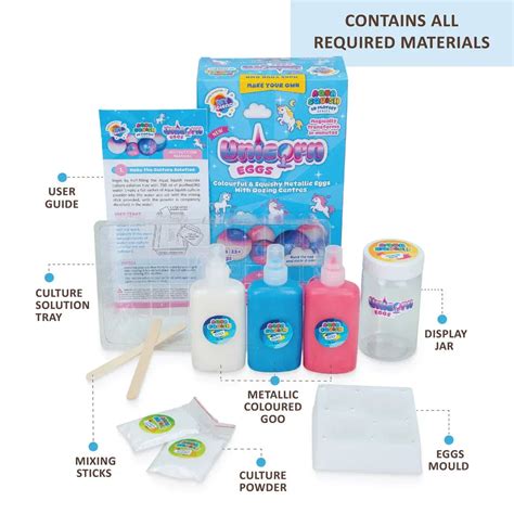 Aqua Squish Unicorn Eggs Kit – Must Home
