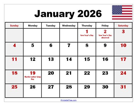 January 2026 Calendar Pdf Free - Free Printable Calendar