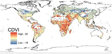Mapping Human Vulnerability to Climate Change