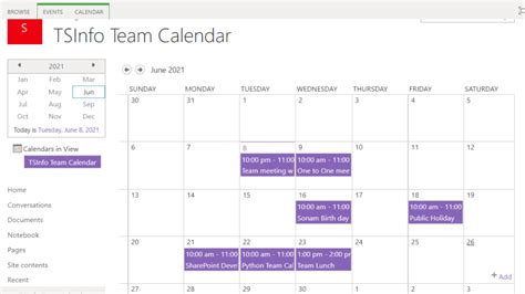 SharePoint Online Calendar 的图像结果