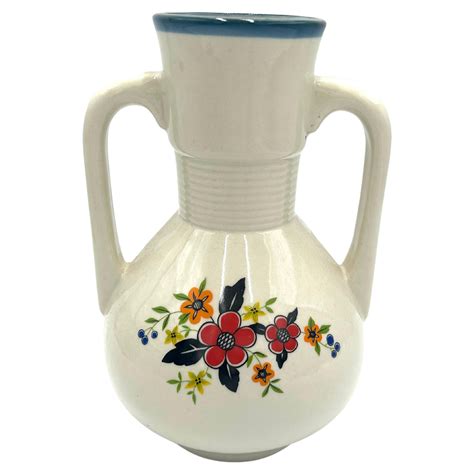 Mid-Century Modern Vintage Ceramic, 1950s Spanish Vase Partenon, Spain ...