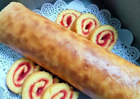 resep bolu gulung panggang 4 telur
