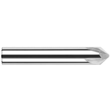 Harvey Tool Chamfer Cutter-Flat End 0.3125" (5/16) Shank DIAx45° per ...