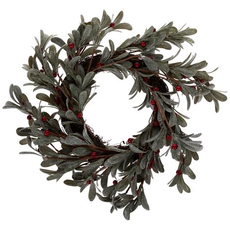 Frosted Mistletoe Wreath | Hobby Lobby | 5073945