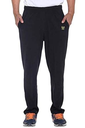 VIMAL JONNEY Men's Regular Fit Trackpants (D10BLACK-M_Black_Medium ...
