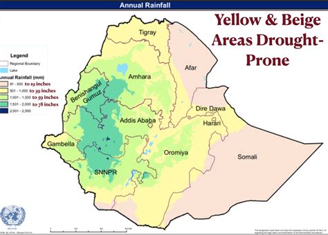 Ethiopian highlands mountains map