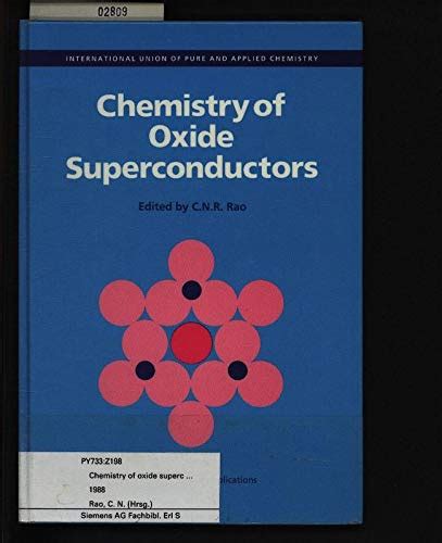 Buy Chemistry of Oxide Superconductors (International Union of Pure and ...