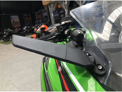 Buy Modified Motorcycle Mirrors Fit for Kawasaki Fit for Ninja 250 300 ...