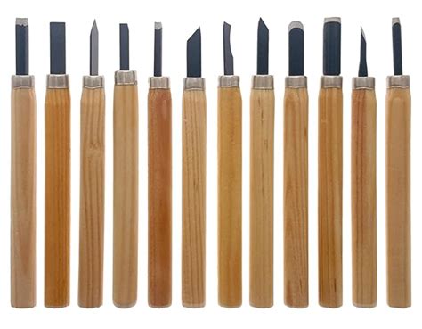 Wooden Carving Set (Set of 12) – The Art Connect
