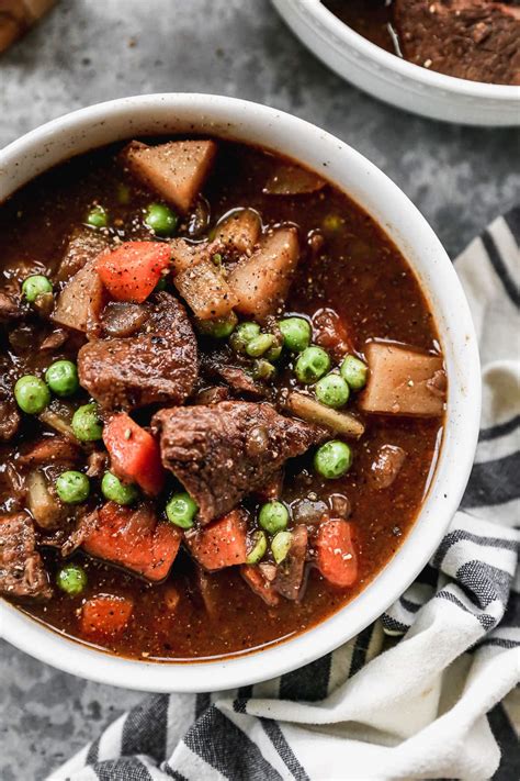Crockpot Beef Stew {Wholesome Sluggish Cooker Stew} – WellPlated.com ...
