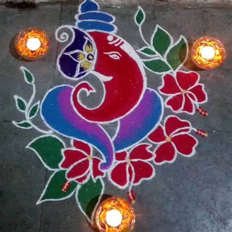 40+ Simple & Easy Diwali Rangoli Designs & Patterns to Draw in Diwali 2023