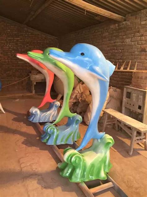 玻璃钢海豚雕塑图片汇总 – 博仟雕塑公司BBS