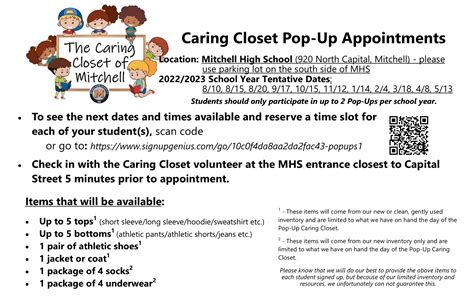 MSD Caring Closet, sister programs continue to help Mitchell students ...