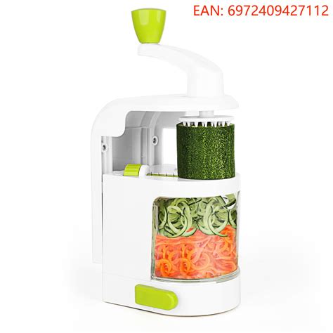 Courgette spiralizer, 4-Blade Courgette Spaghetti Maker, Spiralizer for ...