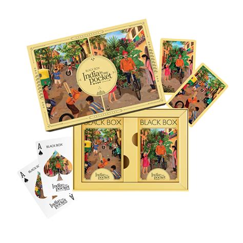 Black Box India in my Pocket - Streetscape Twin Pack | Art of Cards