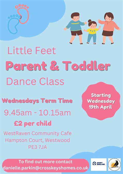 Little Feet Parent and Toddler Dance Class, WestRaven Community Cafe ...