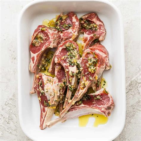 Garlic Herb Lamb Chop Marinade (so good!) - The Wooden Skillet