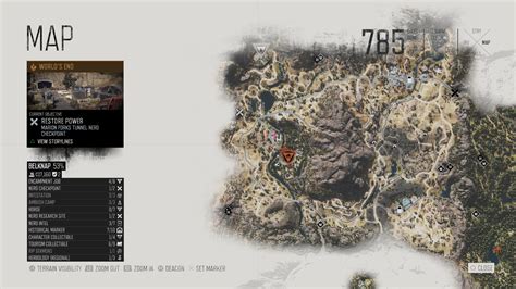 Days gone interactive map - rekatotal