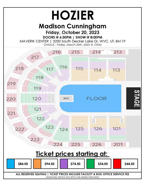 Maverik Center: Details