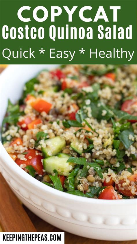 Copycat Costco Quinoa Salad Recipe