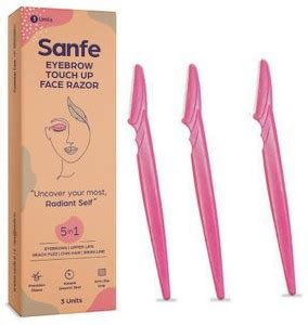 Sanfe Eyebrow touch up Hair Removing Face Razor for women - Pack of 3 ...