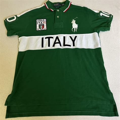 Ralph Lauren Men's Green Polo-shirts | Depop