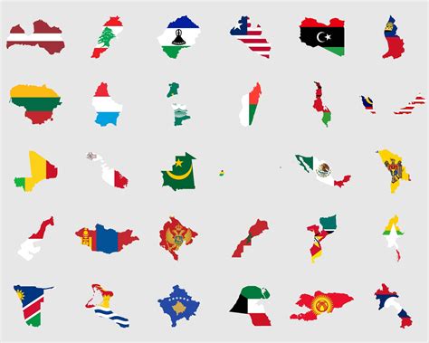 World Map with Flags 的图像结果