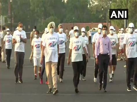CRPF organises Fit India Freedom Run to mark completion of 1-cr km run