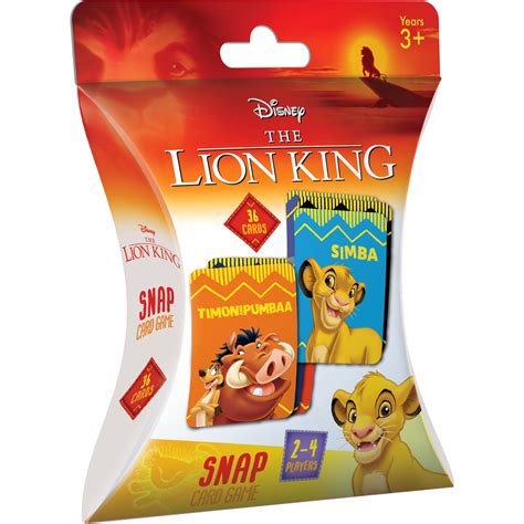 Disney - The Lion King Snap Card Game - Tates Toys Australia - The Best ...